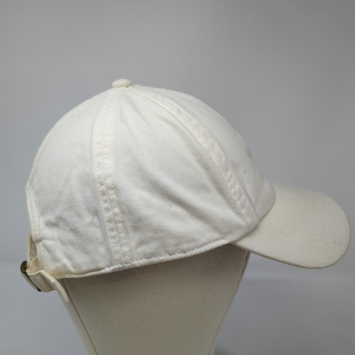 GAP Baseball Cap White One Size Paint Splatter Graphic Adjustable Cotton Hat