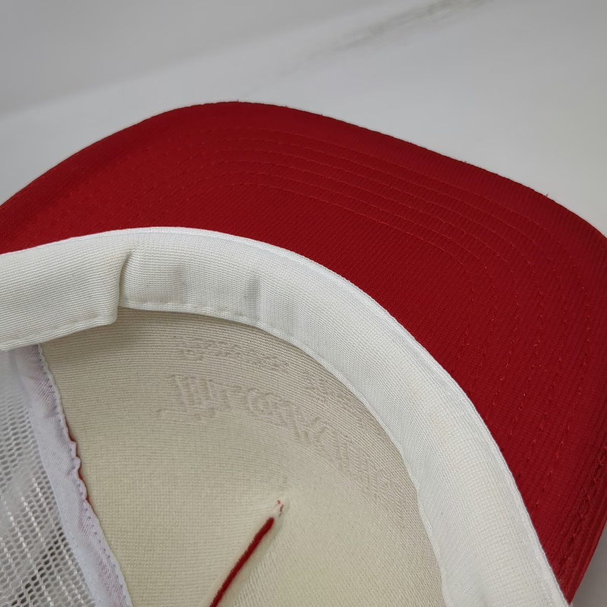 Makita Trucker Hat Red White Power Tools Mesh Back Snapback Rope Vintage