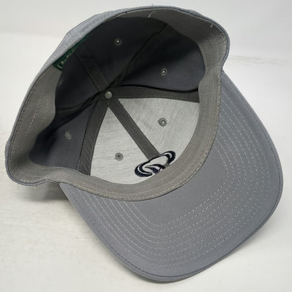 Legacy Baseball Cap Gray M Fitted Script P Embroidered Nylon Blend Stretch Hat