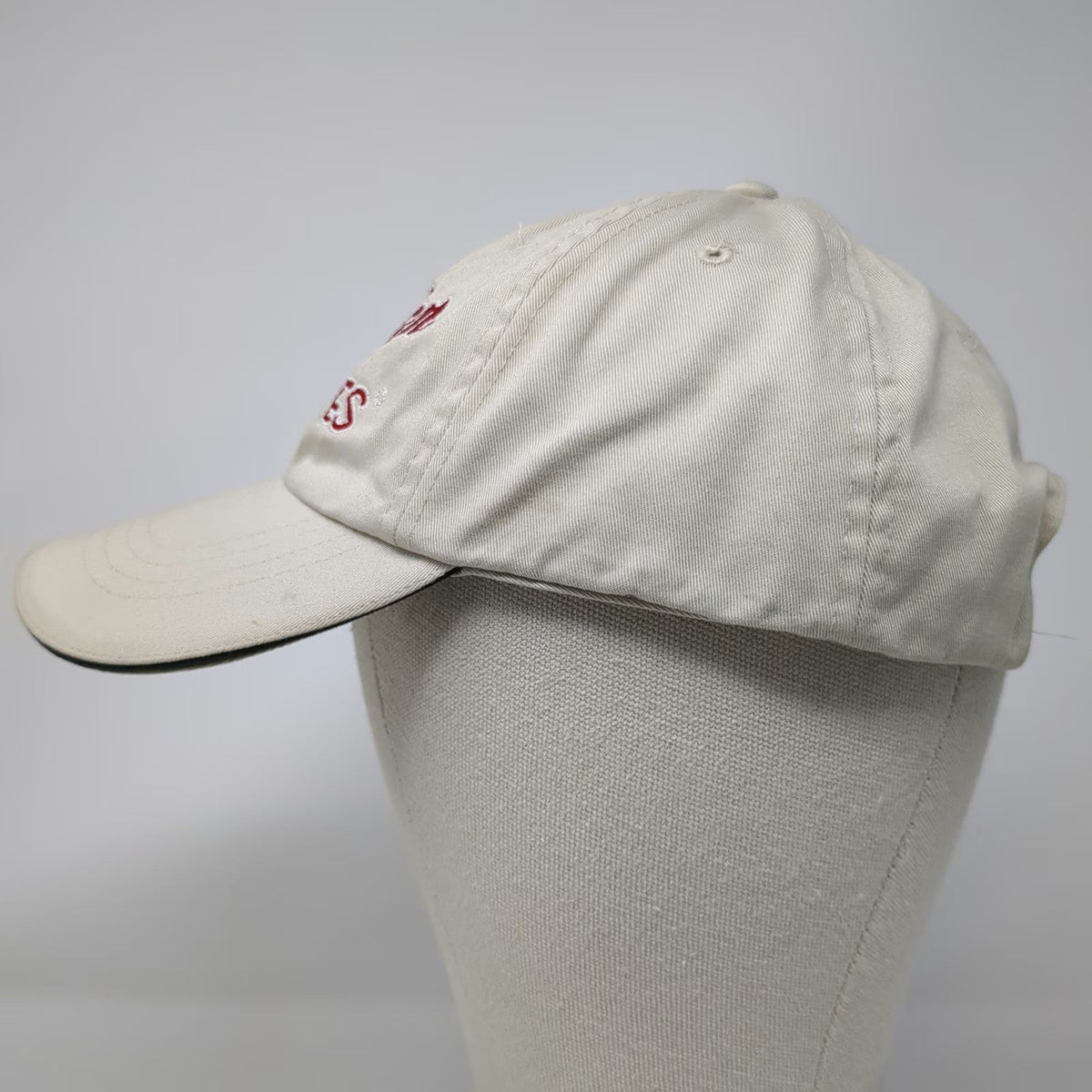 Sea Lion Caves Oregon Coast Logo Baseball Cap Beige One Size Slideback Hat