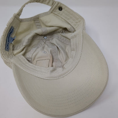 Port Authority Slideback Hat Tan One Size Adjustable Leather Patch