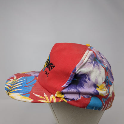 Rally Accessories Inc Snapback Hat Multi One Size Adjustable Embroidered Floral