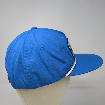 Posty Co VIP Big Ass Stadium Tour Snapback Hat Blue Rope Polyester Post Malone