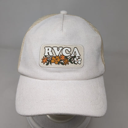 RVCA Snapback Trucker Hat Multicolor One Size Adjustable Mesh Back 6 Panel