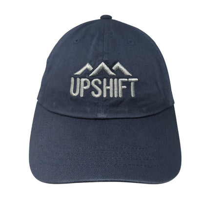 Upshift Slideback Hat Blue One Size Adjustable Embroidered The Classics Yupoong