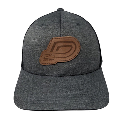 D25 Est. 1999 Snapback Trucker Hat Gray One Size Adjustable Mesh Back Team 365
