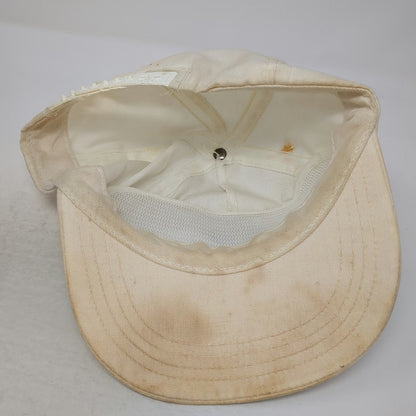 5 Panel White One Size San Diego Zoo Tiger River Snapback Hat Made in USA