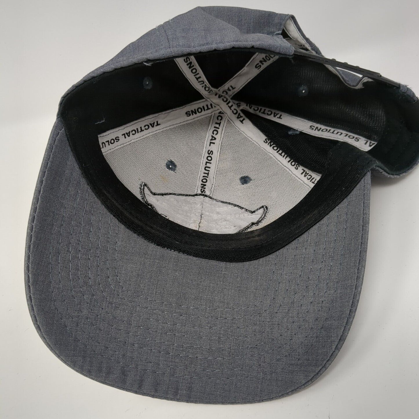 Tacsol Boise Idaho Snapback Hat Gray One Size Adjustable Embroidered 6 Panel