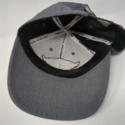 Tacsol Boise Idaho Snapback Hat Gray One Size Adjustable Embroidered 6 Panel