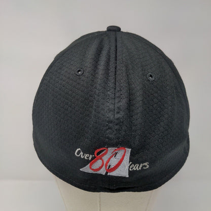 Doug Andrus Distributing LLC Over 80 Years Fitted Hat Black L/XL 6 Panel New Era