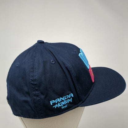 Dude Perfect Snapback Hat Blue One Size Adjustable Embroidered 6 Panel