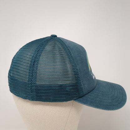 Doing My Best Snapback Mesh Back Trucker Hat Blue One Size Rainbow