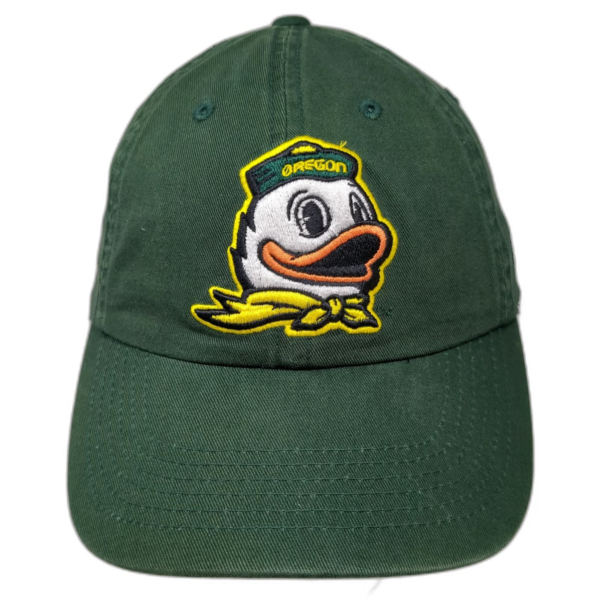 Oregon Ducks NCAA Top of the World Green One Size Baseball Cap Mascot Slideback