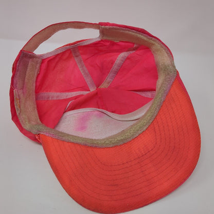 Celebrate Idaho Centennial 1890-1990 Strapback Hat Pink OS Adjustable Rope Mohrs