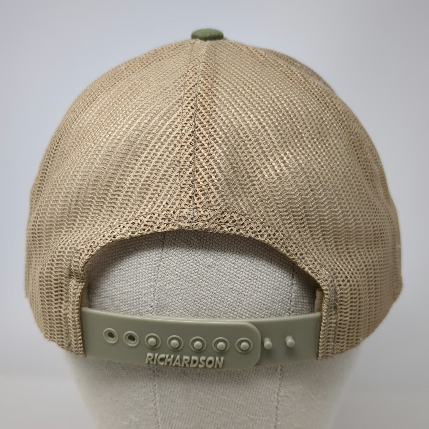 Richardson Trucker Hat Green One Size Dirty Little Roddys Mesh Back Snapback