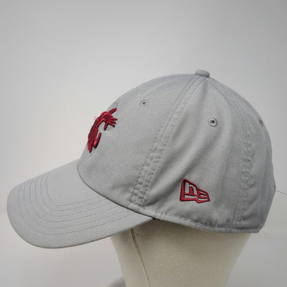 Washington State Cougars NCAA New Era Gray One Size Slideback Hat Cap OSFM Logo