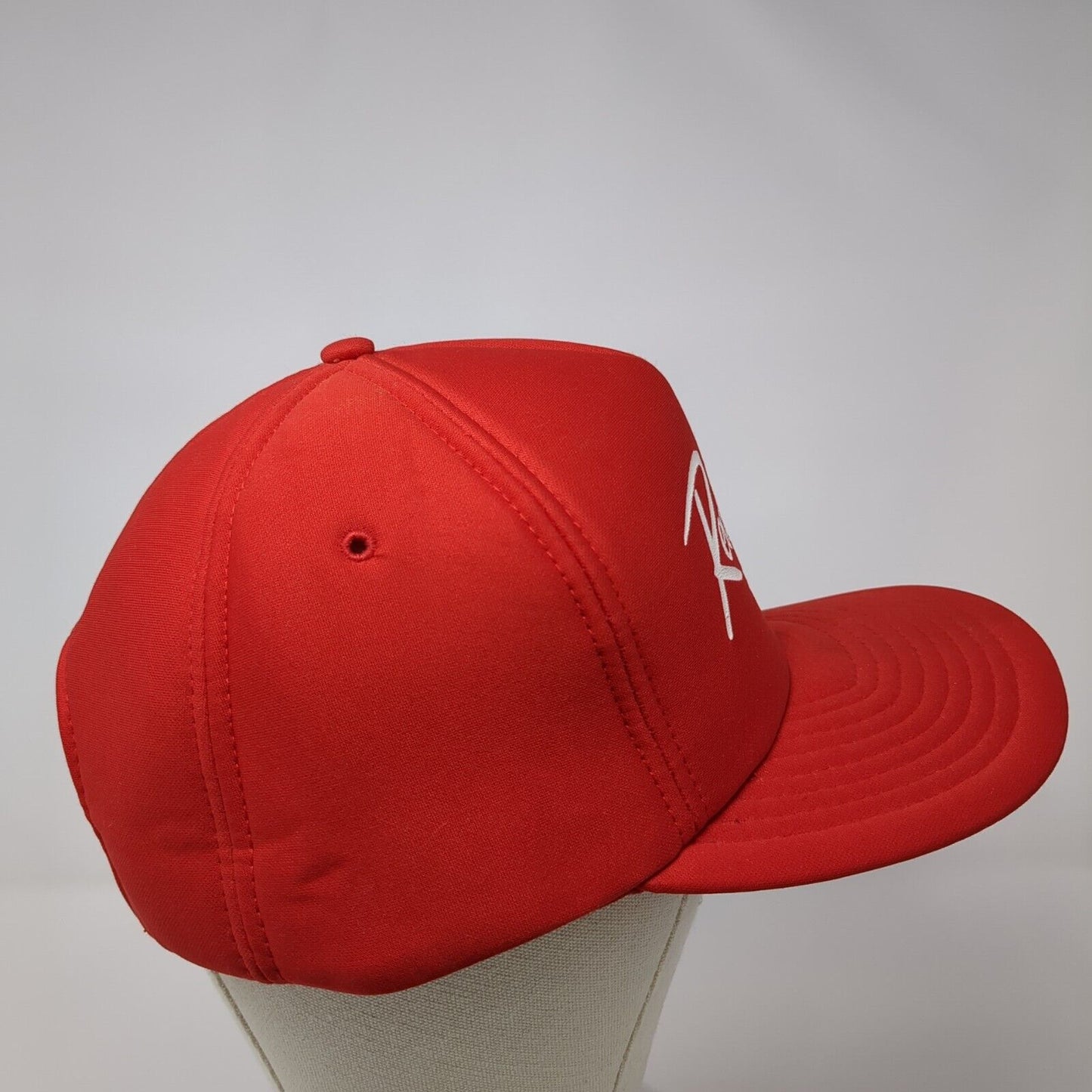 Reddaway Truck Line Snapback Hat Red One Size Adjustable Sportcap