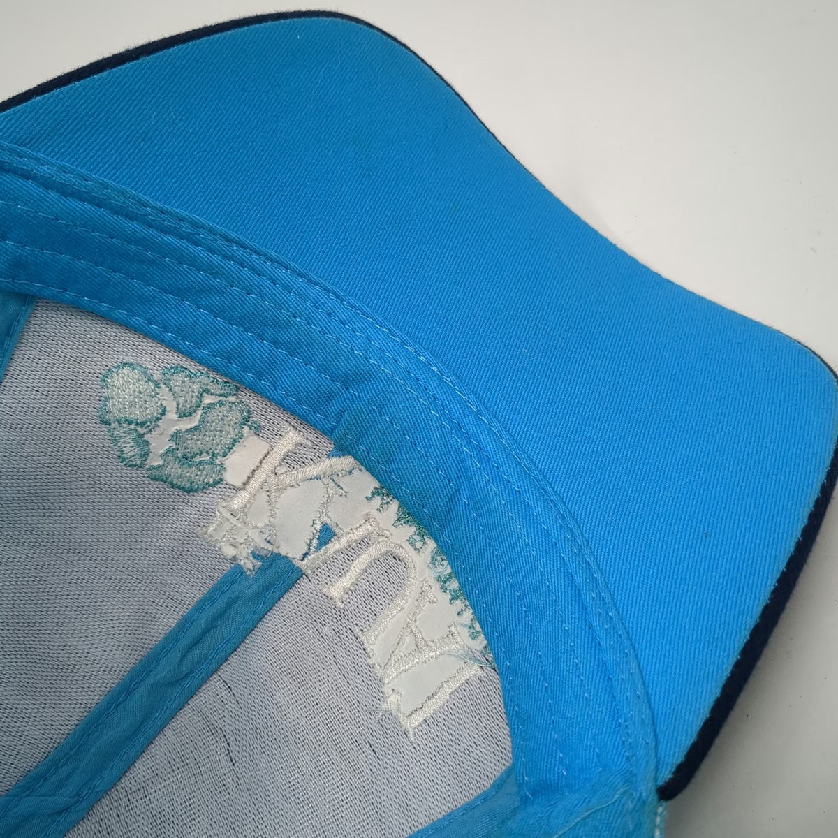 Augusta Sportswear Baseball Cap Blue One Size Kauai Marathon Mesh Back Hat Race