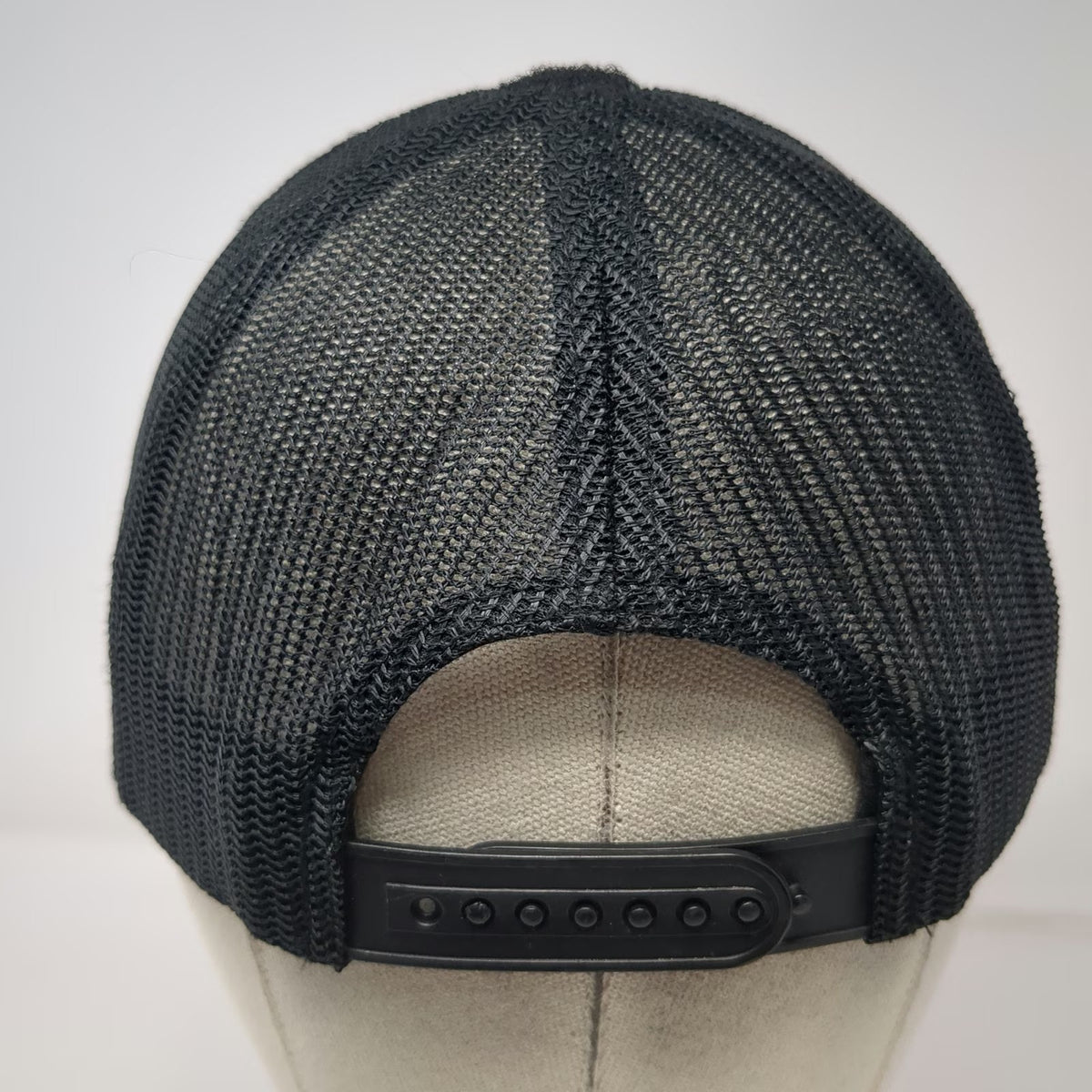 SKRE Trucker Hat Gray Black Camo One Size Mountain Gear Snapback Hunting Outdoor