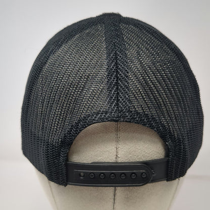 SKRE Trucker Hat Gray Black Camo One Size Mountain Gear Snapback Hunting Outdoor