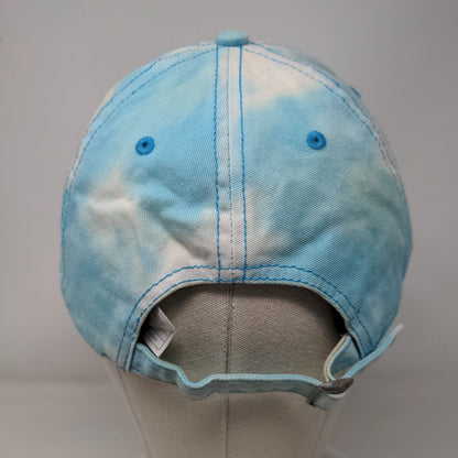 Rick And Morty Slideback Hat Blue OSFM Adjustable Embroidered Tie Dye