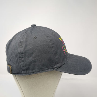 '47 Baseball Cap Gray One Size Vivid Roots Cotton Slideback Adjustable Logo Hat