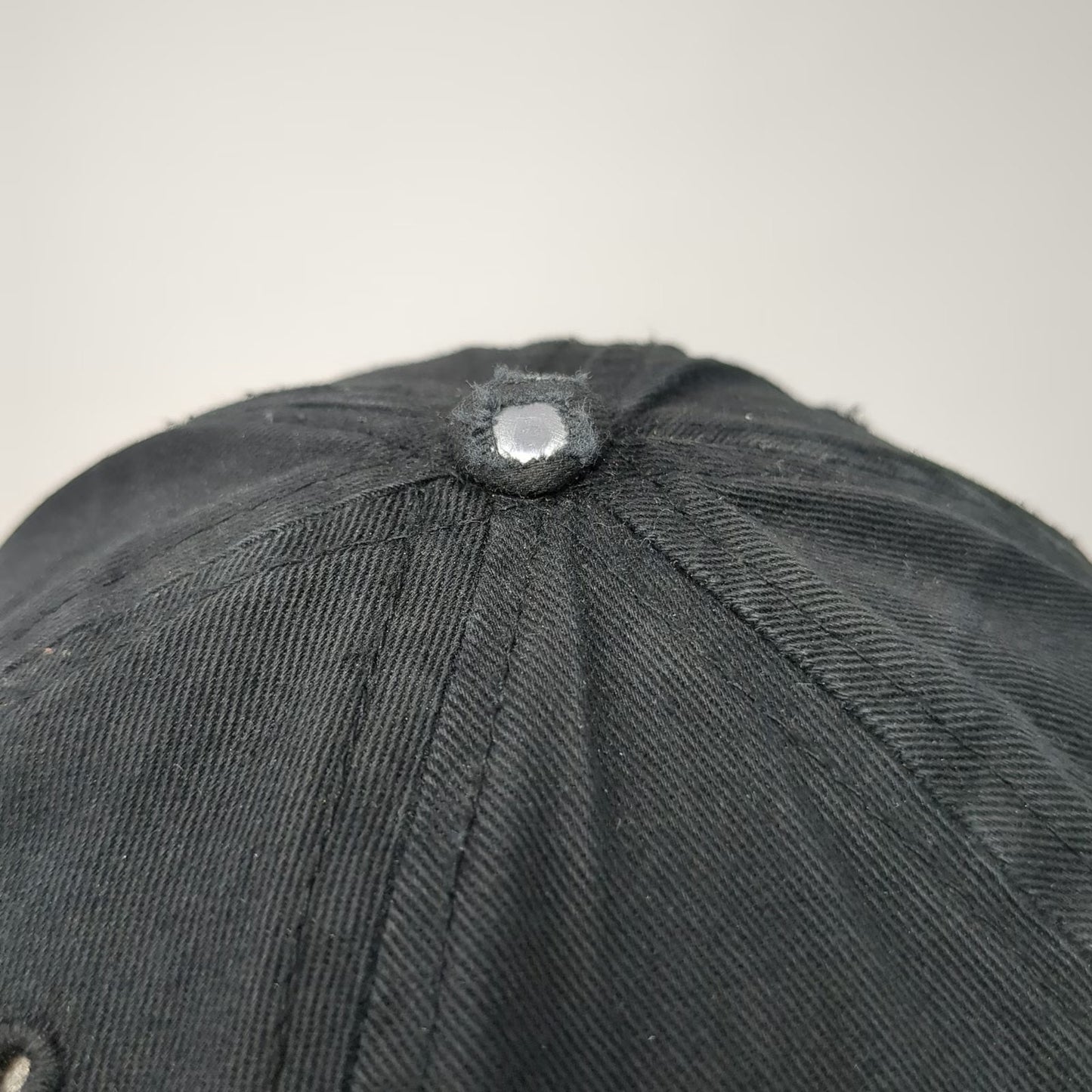 Dunkin' Baseball Cap Black One Size DNKN Embroidered Logo Pink Tab Strapback Hat