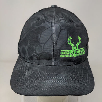 Morrison Oilfield Services Snapback Mesh Back Trucker Hat Multi One Size
