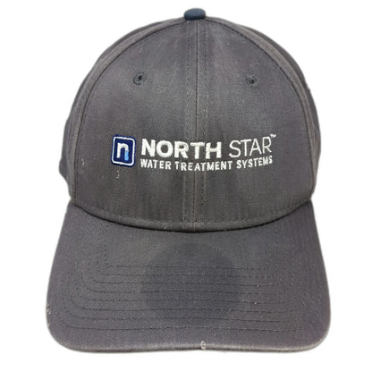New Era Baseball Cap Gray XL North Star Water Treatment Systems Stretch Fit Hat