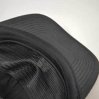 Imperial Callaway 5 Panel Black One Size Hat Rope Brim Snapback Golf Polyester