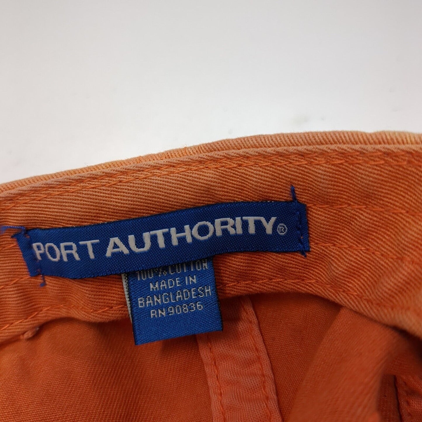 Northwest Maritime Center Slideback Hat Orange One Size Port Townsend