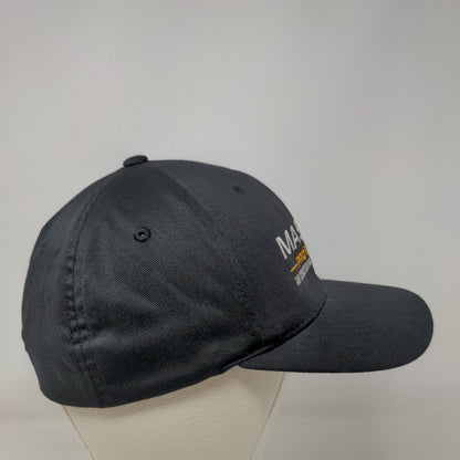 Mason Pro Services Air Conditioning Plumbing Fitted Hat Black L/XL Flexfit