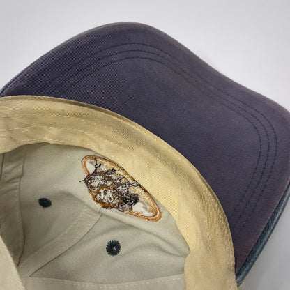 Ouray Baseball Cap Beige Blue OSFM Badlands South Dakota Bison Embroidered Hat
