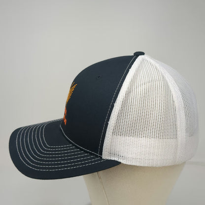 Richardson Trucker Hat Black One Size OSU Wheat Mesh Snapback Agriculture Hat
