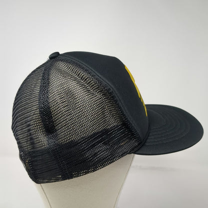 Capital Trucker Hat Black One Size Plano Fishing Tackle Box Mesh Snapback