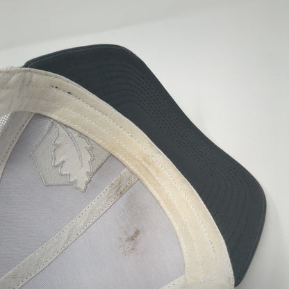 Pacific Headwear Trucker Hat Gray One Size Embroidered Logo Colorblock