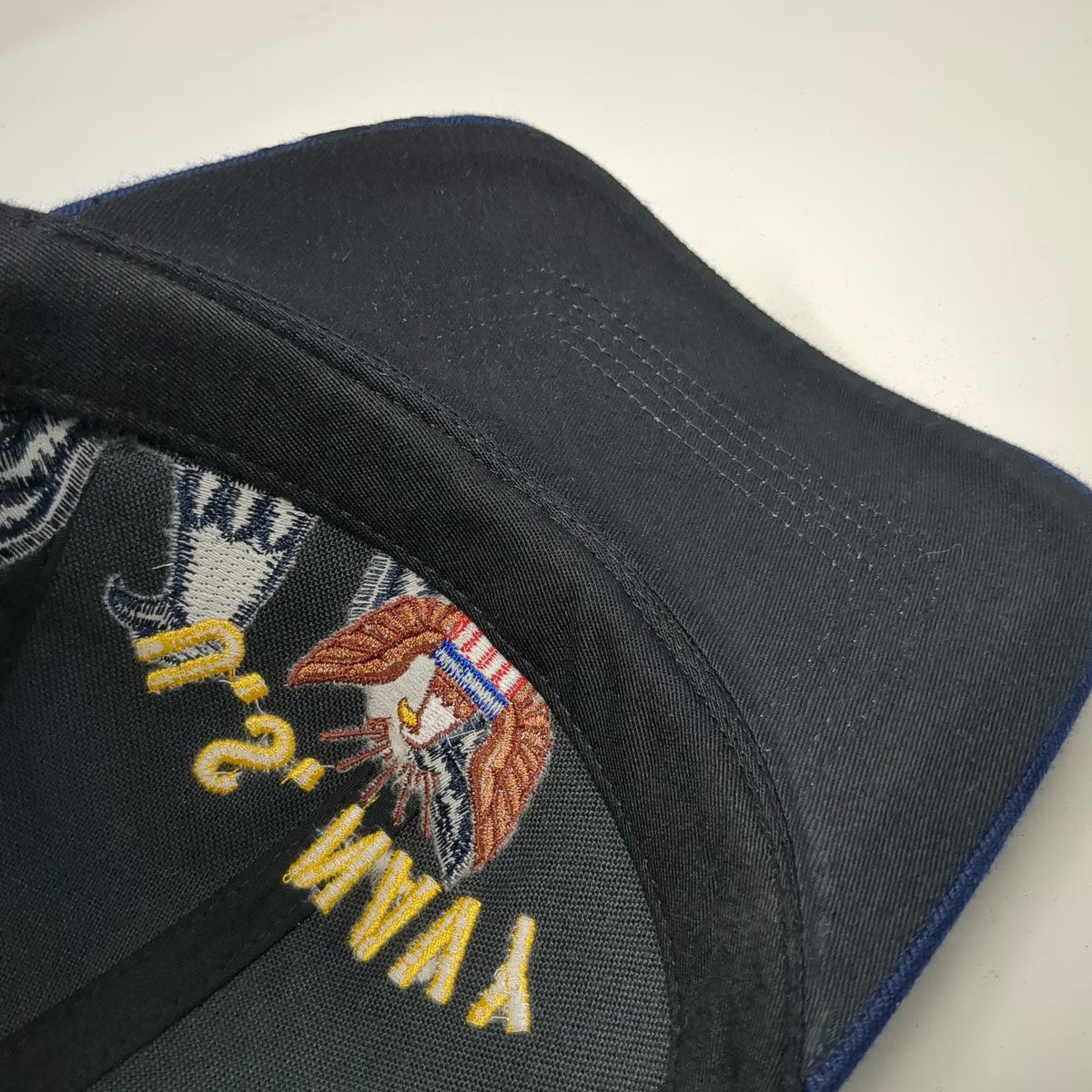 Caps Club US Navy Baseball Cap Blue One Size Eagle Shadow Embroidery Strap Hat