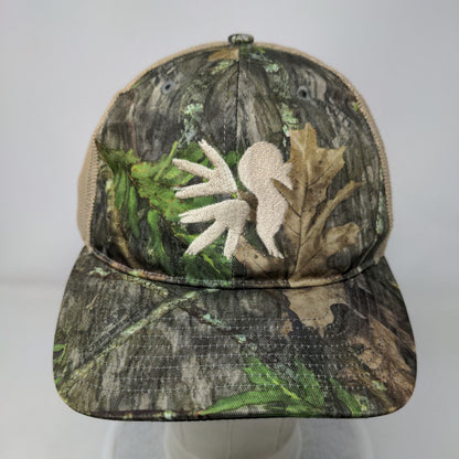 Richardson Snapback Mesh Back Trucker Hat Camouflage One Size 6 Panel