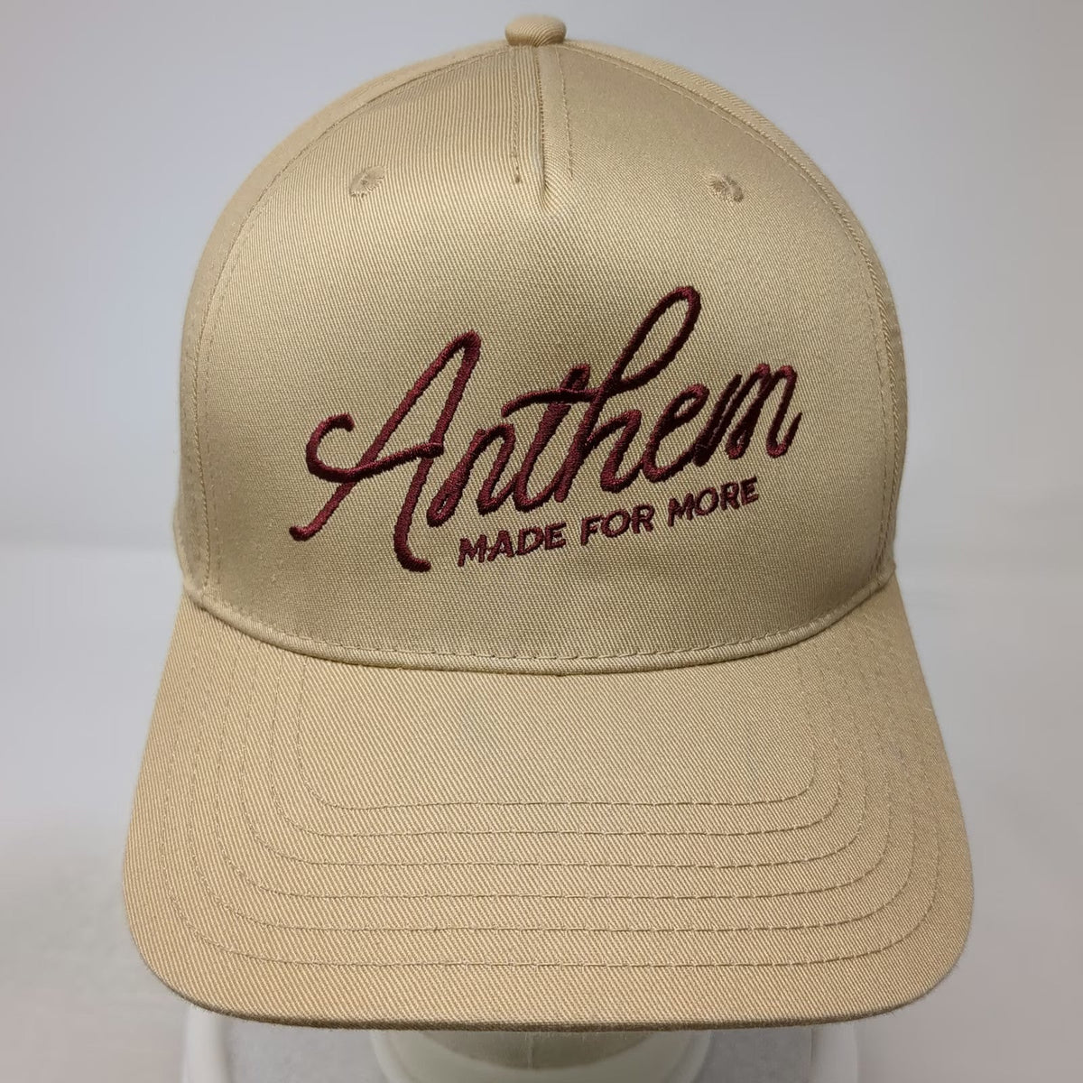 Otto 5 Panel Beige One Size Snapback Hat Anthem Made For More Structured Cap