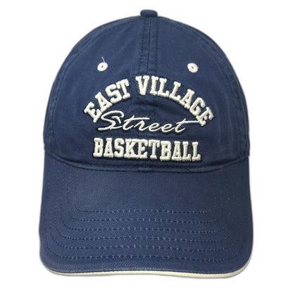 Cityeez Baseball Cap Blue One Size East Village Street Basketball Hat Slideback