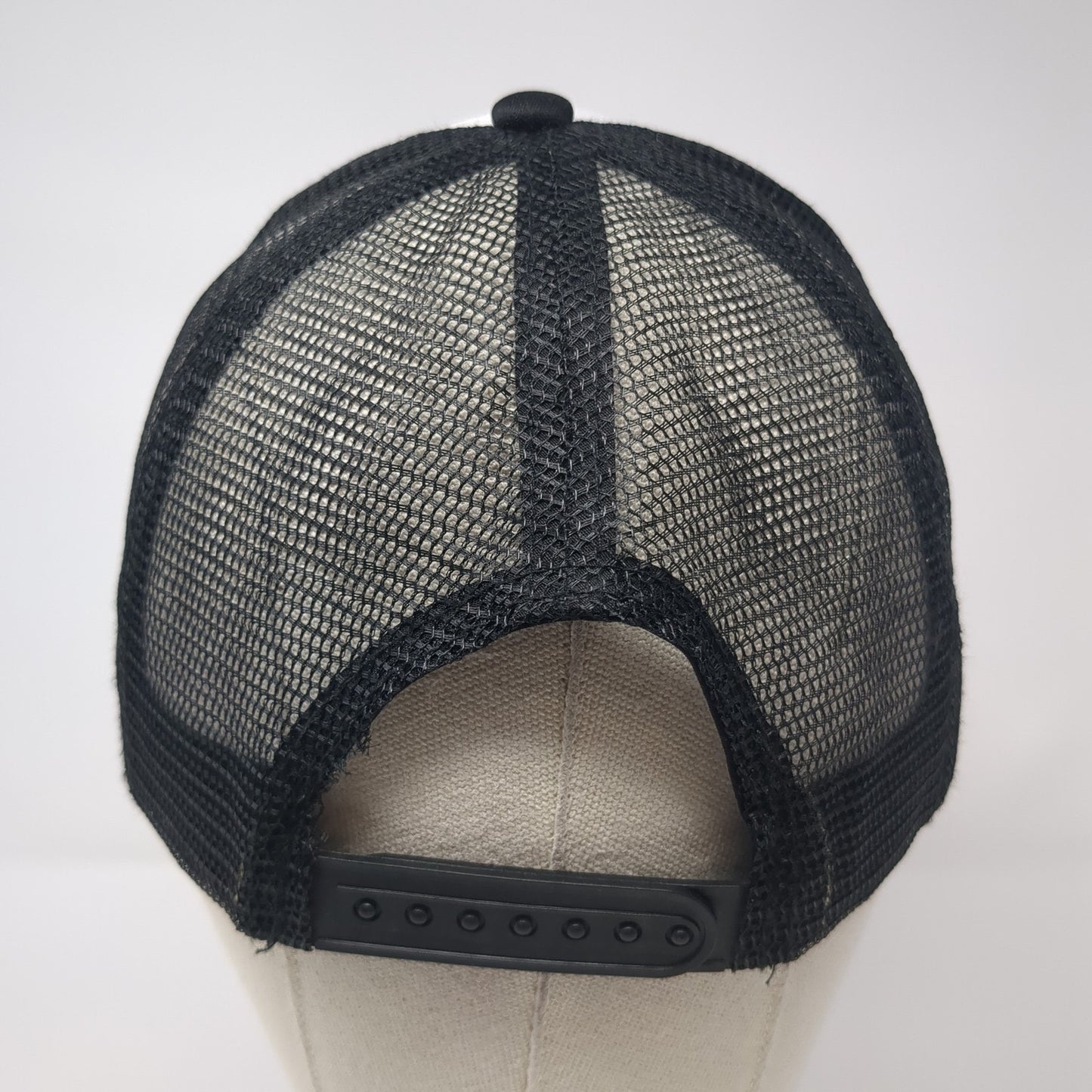 Rad Dad Snapback Trucker Hat Black One Size Adjustable Mesh Back