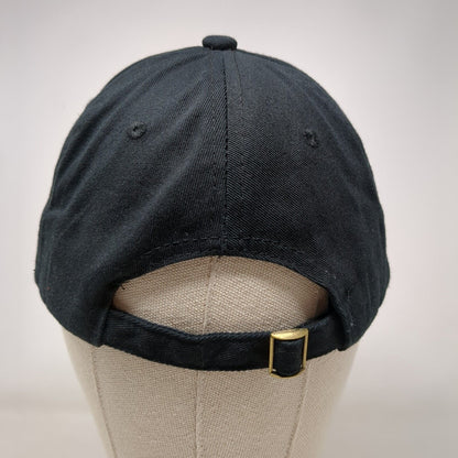 Visit Ponce Slideback Hat Black OSFA Adjustable Embroidered 6 Panel