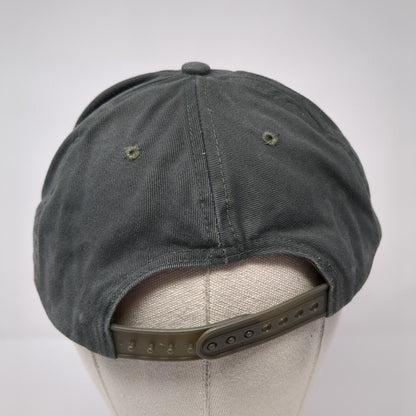 Alaska Snapback Hat Gray One Size Adjustable Embroidered 6 Panel Arctic Circle