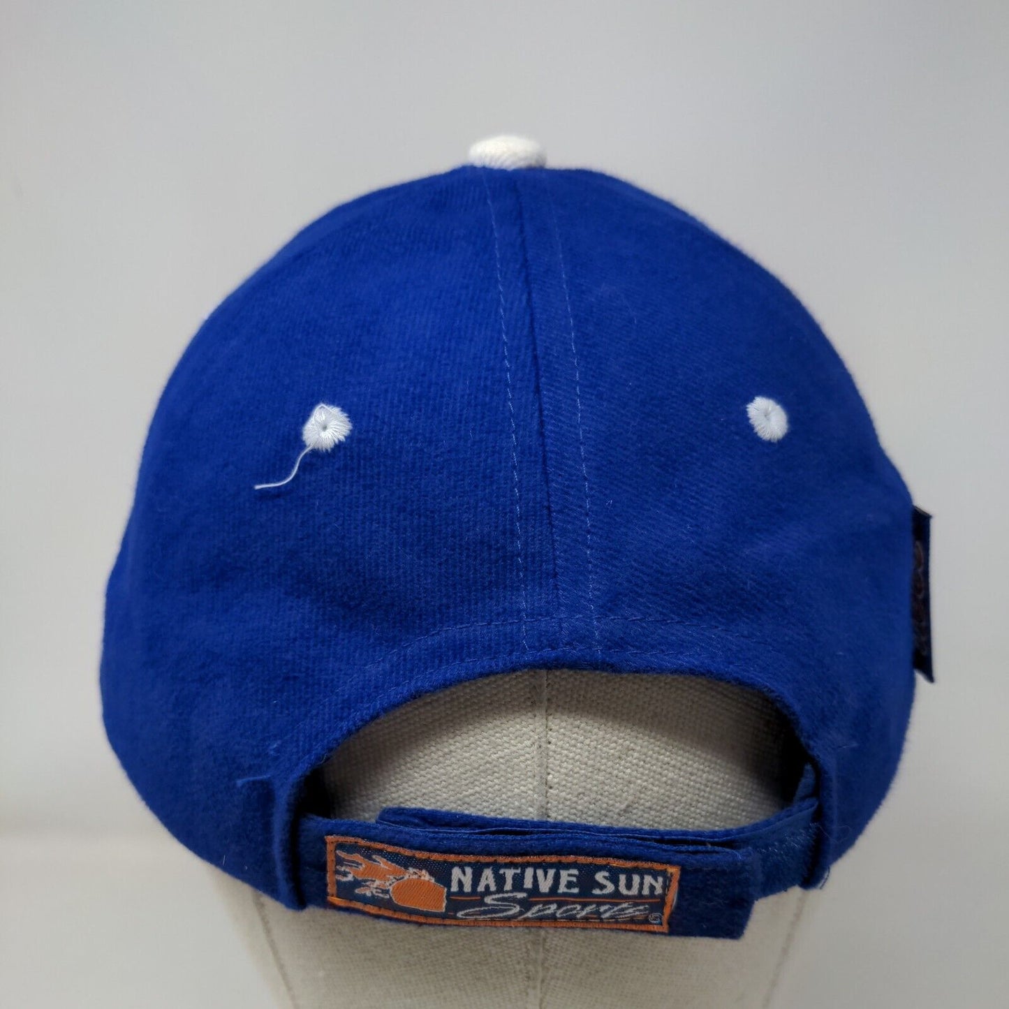 Creating An Urban Legend Strapback Hat Blue OSFM Embroidered Native Sun Sports