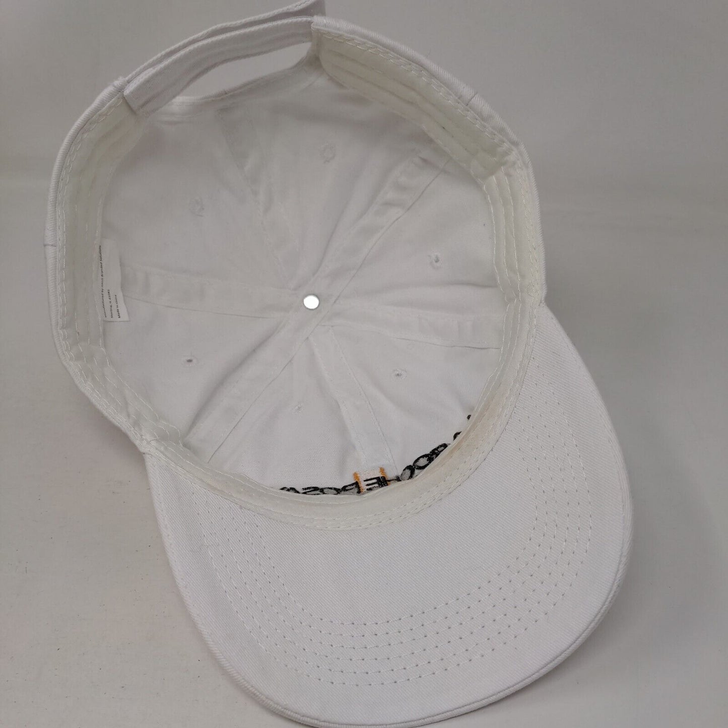 La Roche Posay Starpback Hat White One Size Adjustable Embroidered 6 Panel Halo