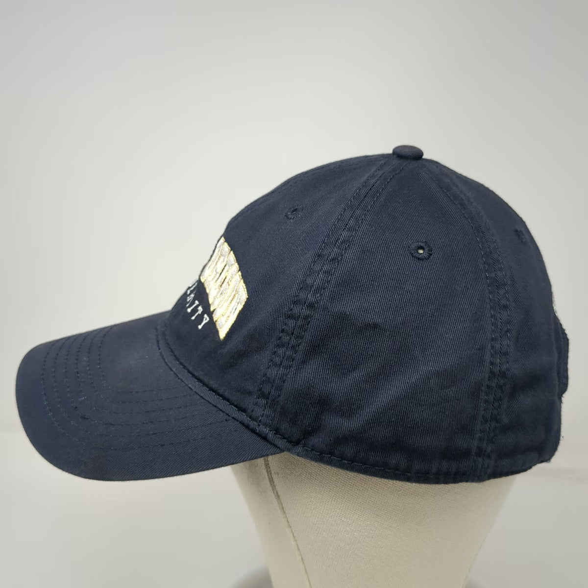 Legacy Eastern Oregon University NCAA Cap Blue Gold White One Size Slideback Hat