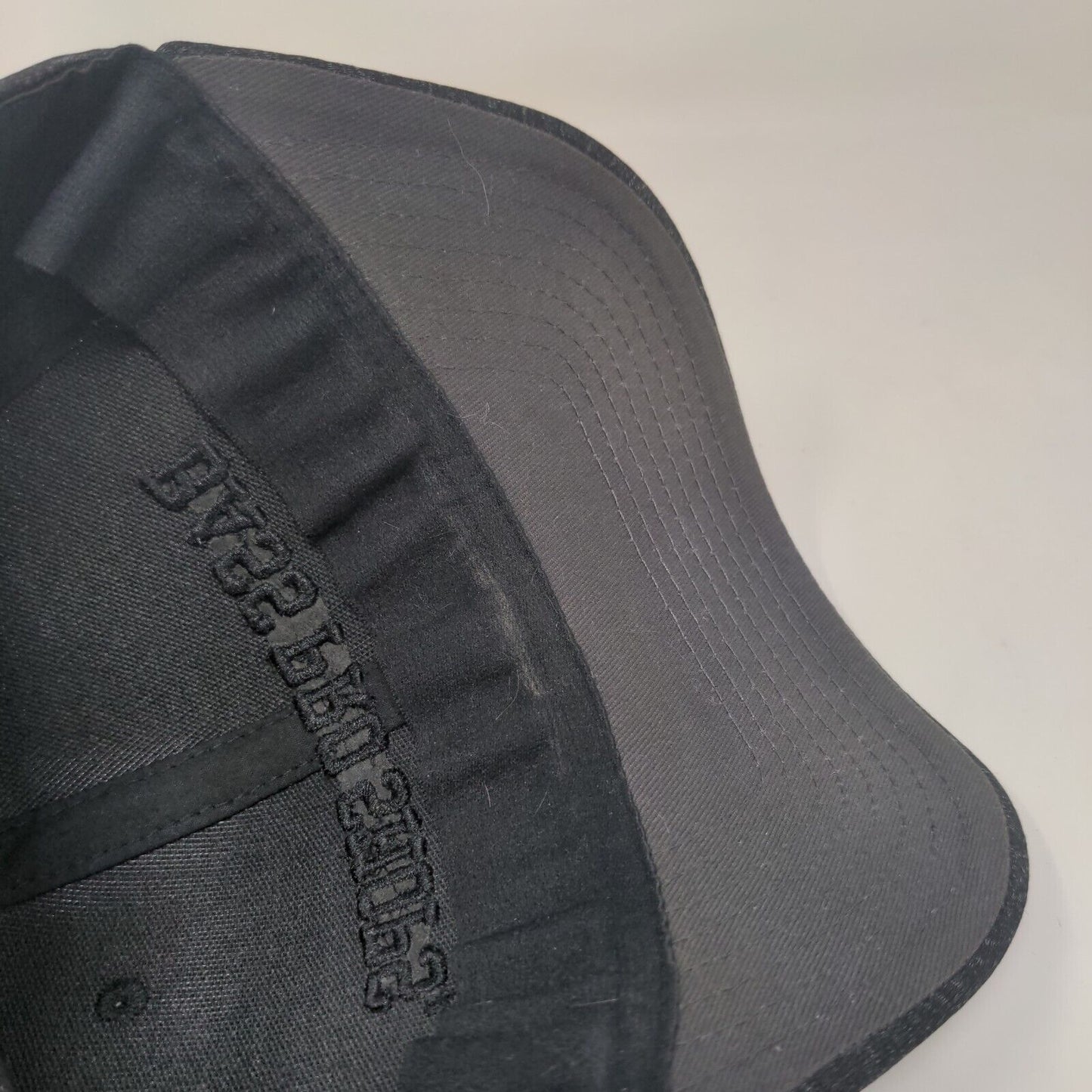 Bass Pro Shops Fitted Hat Black One Size Gone Fishing Outdoor