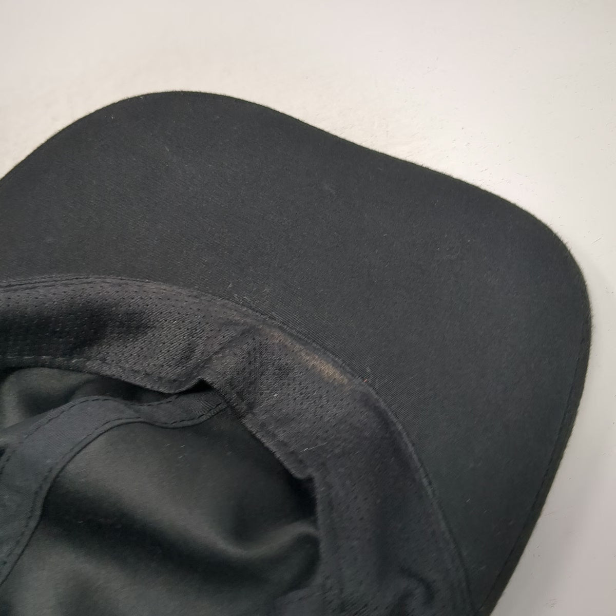 Hind Baseball Cap Black One Size Mesh Side Panels Snakeskin Trim Running Hat