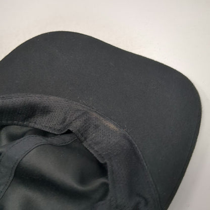 Hind Baseball Cap Black One Size Mesh Side Panels Snakeskin Trim Running Hat