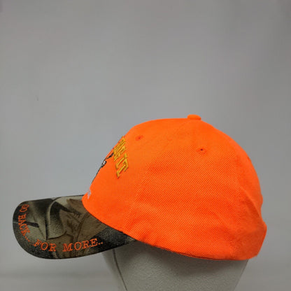 Bag It Tag It Eat Sleep Hunt Strapback Hat Multi OSFA Embroidered 6 Panel